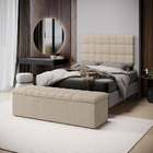 Kit Painel Rana 160 E Calçadeira Alpha Linho Aradecor