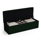 Kit Painel Rana 200 E Calçadeira Alpha Veludo Aradecor