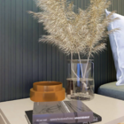 Kit Painel Ripado Eva Autocolante Pr61 30cm X 110cm Altura