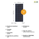 Kit Painel Solar Fotovoltaico 150w C/ Controlador 30a Placa