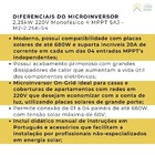 Kit Painel Solar Monocristalino 68,4kwh/mês Microinversor 220v