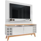 Kit Painel Tv 50 Polegadas 088163 E Rack Com Adega 011077 Dca