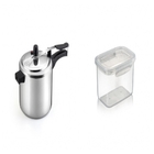 Kit Panela De Pressão 4.5l+ Pote Plástico Microondas 4.3l
