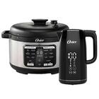 Kit Panela De Pressão Elétrica 5,7l E Chaleira Digital Oster