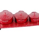 Kit Panelas Mini Fogão A Lenha Alumínio Fundido Craqueadas -