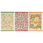 Kit Panos De Prato Teka Fiori 12 Peças