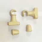 Kit Par De Suporte Para Varão De Cortina 19mm Palha