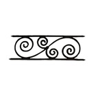 Kit Par Pé De Mesa E Trava Paris Em Ferro Fundido Jardim