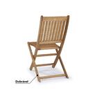 Kit Para Área Externa Com Mesa 90cm E 4 Cadeiras Eucalipto -