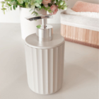 Kit Para Banheiro Com Dispenser Sabonete Líquido Porta Escova