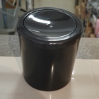 Kit Para Banheiro Com Lixeira 5l E Suporte Papel Higiênico Pr