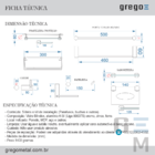 Kit Para Banheiro Prateleira 5 Peças Luxo Slim 502lsa