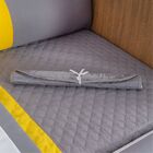 Kit Para Berço Bebê Aquarelado Safari 10 Peças - Cinza E Amar