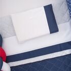 Kit Para Berço Bebê Marinheiro 10 Peças - Azul