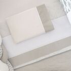 Kit Para Berço Bebê Nuvem 10 Peças - Cinza