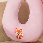 Kit Para Berço Bebê Rapozinha 13 Peças - Rosa - 100% Poliéster