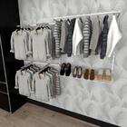 Kit Para Closet Com 10 Peças Regulável 200x100 Cm Tonalidade