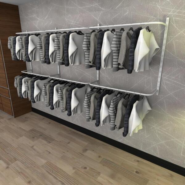 Kit Para Closet Com 10 Peças Regulável 300x100 Cm Tonalidade