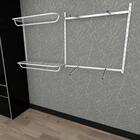 Kit Para Closet Com 11 Peças Regulável 200x100 Cm Tonalidade