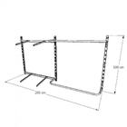 Kit Para Closet Com 11 Peças Regulável 200x100 Cm Tonalidade