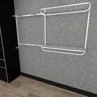 Kit Para Closet Com 11 Peças Regulável 200x100 Cm Tonalidade