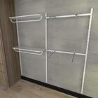 Kit Para Closet Com 11 Peças Regulável 200x200 Cm Tonalidade