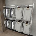 Kit Para Closet Com 11 Peças Regulável 200x200 Cm Tonalidade