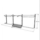 Kit Para Closet Com 11 Peças Regulável 300x100 Cm Tonalidade