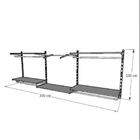 Kit Para Closet Com 11 Peças Regulável 300x100 Cm Tonalidade