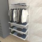 Kit Para Closet Com 12 Peças Regulável 100x200 Cm Tonalidade