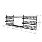 Kit Para Closet Com 12 Peças Regulável 300x100 Cm Tonalidade