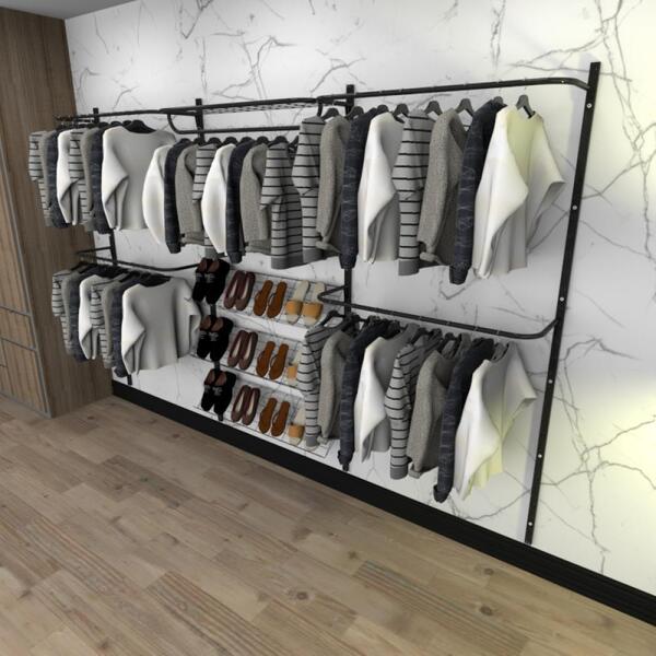 Kit Para Closet Com 12 Peças Regulável 300x200 Cm Tonalidade