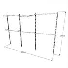 Kit Para Closet Com 12 Peças Regulável 300x200 Cm Tonalidade