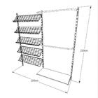 Kit Para Closet Com 13 Peças Regulável 200x200 Cm Tonalidade