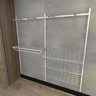 Kit Para Closet Com 13 Peças Regulável 200x200 Cm Tonalidade