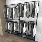 Kit Para Closet Com 13 Peças Regulável 200x200 Cm Tonalidade