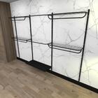 Kit Para Closet Com 13 Peças Regulável 300x200 Cm Tonalidade