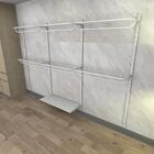 Kit Para Closet Com 13 Peças Regulável 300x200 Cm Tonalidade