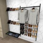Kit Para Closet Com 14 Peças Regulável 200x200 Cm Tonalidade