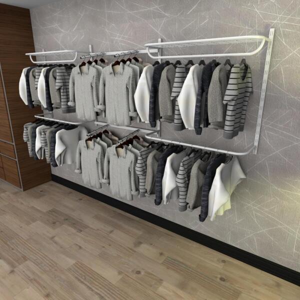 Kit Para Closet Com 14 Peças Regulável 300x100 Cm Tonalidade