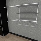 Kit Para Closet Com 16 Peças Regulável 200x100 Cm Tonalidade