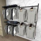 Kit Para Closet Com 17 Peças Regulável 200x200 Cm Tonalidade