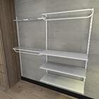 Kit Para Closet Com 17 Peças Regulável 200x200 Cm Tonalidade