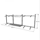 Kit Para Closet Com 17 Peças Regulável 300x100 Cm Tonalidade