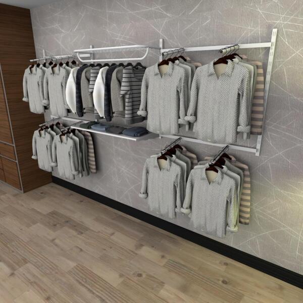 Kit Para Closet Com 17 Peças Regulável 300x100 Cm Tonalidade