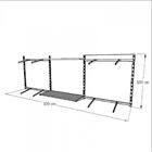 Kit Para Closet Com 17 Peças Regulável 300x100 Cm Tonalidade