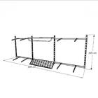 Kit Para Closet Com 17 Peças Regulável 300x100 Cm Tonalidade