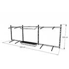 Kit Para Closet Com 18 Peças Regulável 300x100 Cm Tonalidade