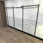 Kit Para Closet Com 18 Peças Regulável 300x200 Cm Tonalidade