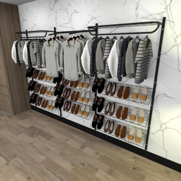 Kit Para Closet Com 18 Peças Regulável 300x200 Cm Tonalidade